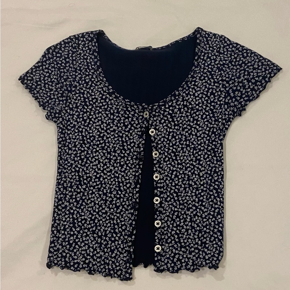Brandy Melville Floral Top